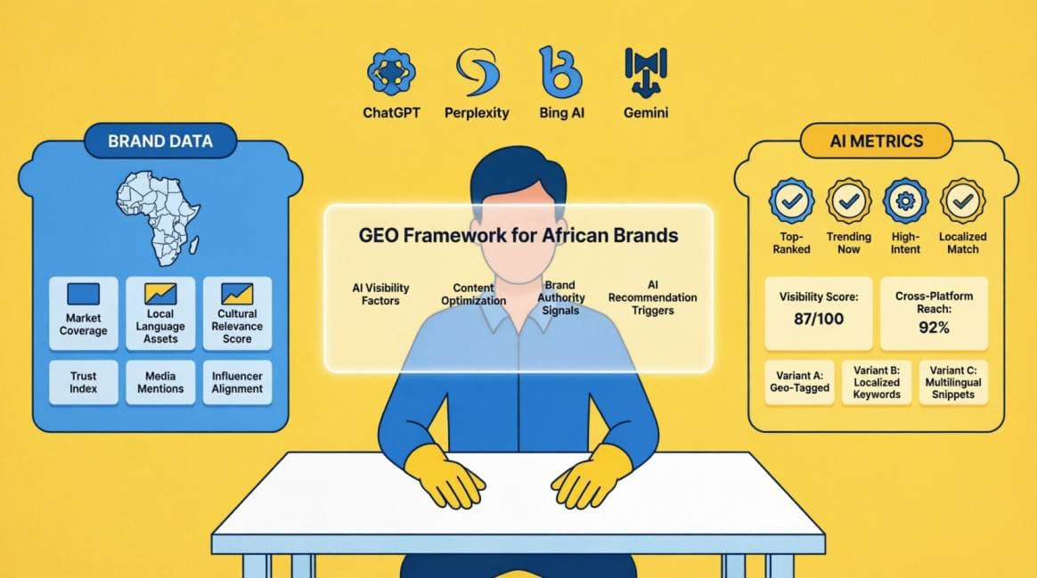 GEO for African brands ChatGPT Perplexity recommendation 2026